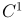 C^1
